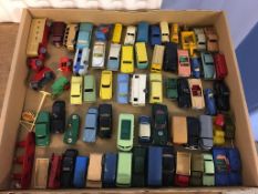 A tray of Lesney vehicles (unboxed)