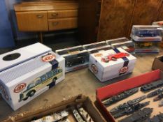 Ten boxed Dinky Die Cast cars and commercial vehicles