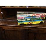 Three boxed Waddington's games and a Gay Toy 'Packaway Fort'