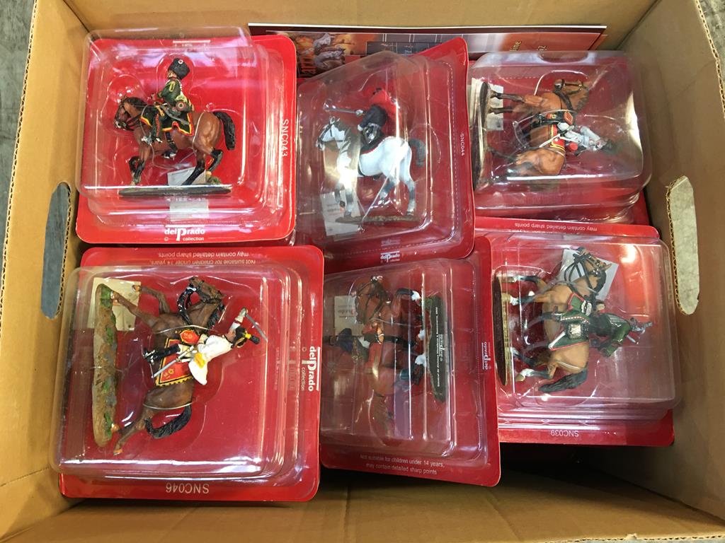 120 boxed Del Prado Cavalry of the Napoleonic wars figures and number 1-120 magazines (52 missing) - Image 2 of 7