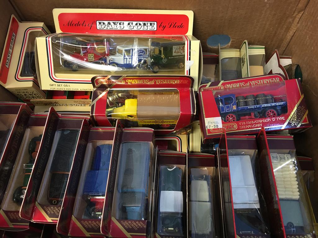 Two trays of Matchbox models of Yesteryear and other vehicles - Image 3 of 5