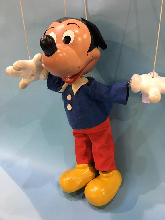 A large shop window display Pelham puppet 'Mickey Mouse', 56cm tall - Image 6 of 7