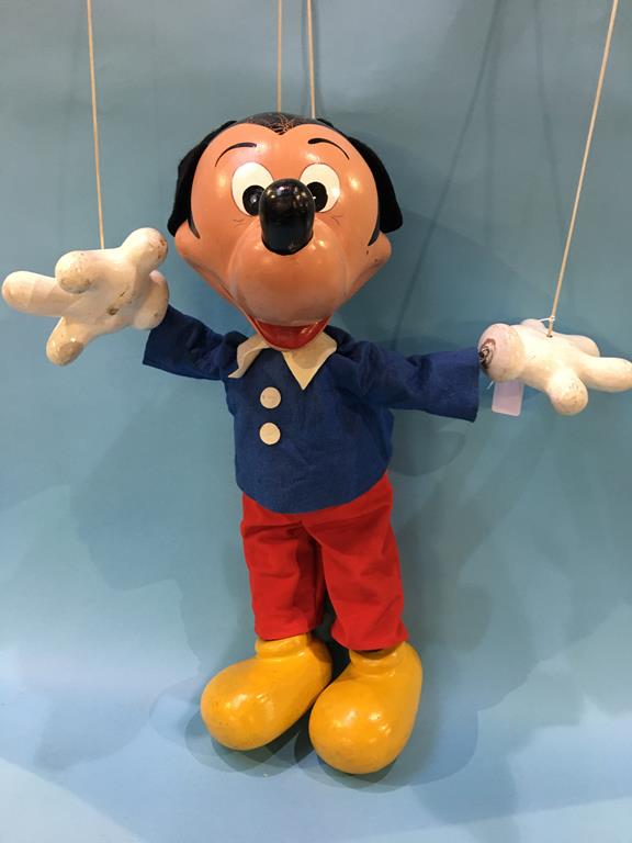 A large shop window display Pelham puppet 'Mickey Mouse', 56cm tall - Image 5 of 7