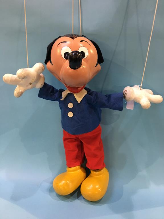 A large shop window display Pelham puppet 'Mickey Mouse', 56cm tall - Image 4 of 7