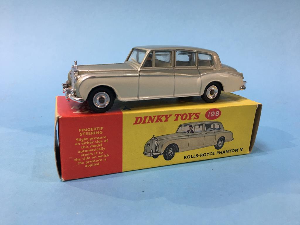 A Dinky 198 Rolls Royce Phantom V, boxed