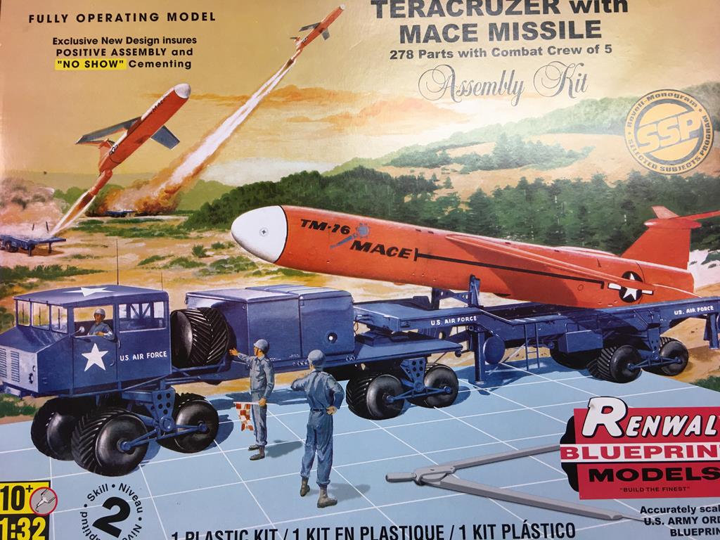 A Renwal model kit 'Tera Cruzer' with Mace missile and another kit M-50 Ontos (2) - Image 2 of 2