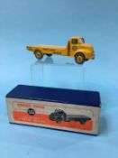 A Dinky 533 yellow Leyland cement wagon, boxed