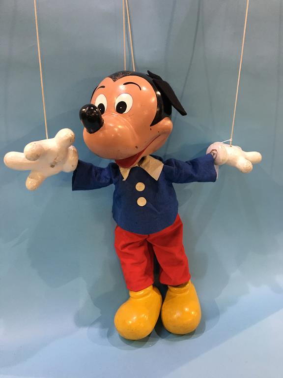 A large shop window display Pelham puppet 'Mickey Mouse', 56cm tall - Image 3 of 7