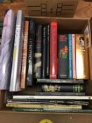 Boxes of books on Erotica, various titles