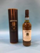 A bottle of Aberdour 10 year old single malt whisky (70cl)