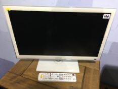 Samsung TV with remote, 21" (no leads)