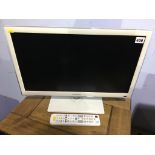 Samsung TV with remote, 21" (no leads)