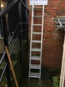 Extendable ladders