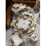 Quantity of Royal Albert Old Country Roses china