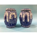 Pair of Ringtons tea caddies