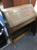 Oak bureau