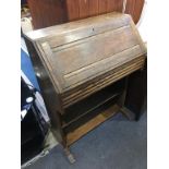 Oak bureau