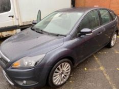 Ford Focus Titanium 100, petrol, 1.6cc, registered 08/09/2009, Mileage 33,823