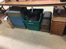 Picnic set, sewing machine and a quantity of sundries