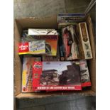 A box of Airfix kits