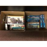 Two boxes of Airfix, Revell and other model kits