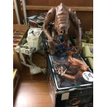 A Star Wars 'Rancor Monster' and a 'Scout Walker Vehicle' (boxed)
