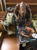 A Star Wars 'Rancor Monster' and a 'Scout Walker Vehicle' (boxed)