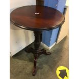 Mahogany tripod table