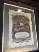 United Ancient Order of Druids, framed, with certificate