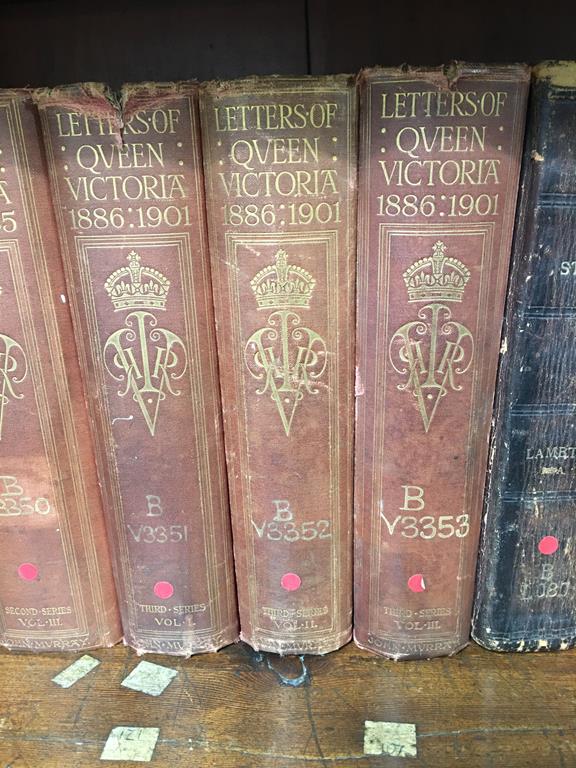 Nine volumes on the letters of Queen Victoria and two others - Image 3 of 4