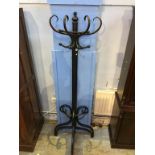 A Bentwood half section hat stand