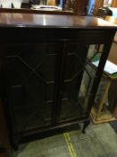 Mahogany china cabinet