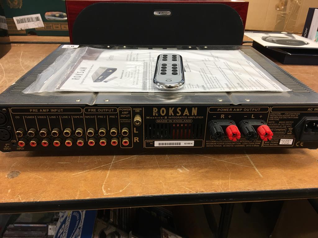 A Roksan 'Caspian' amplifier - Please note that this item has not been tested therefore is sold as - Image 3 of 3