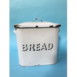 Enamel bread bin