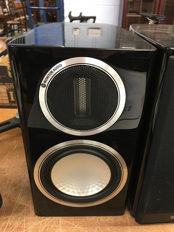 Pair of Monitor audio speakers - Please note that this item has not been tested therefore is sold as - Image 4 of 4