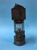 A Patterson type Miners lamp