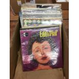 Collection of LPs; Lena Zavaroni, Edith Piaf etc.
