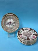 Collection of 'Masons Ironstone' plates (14)