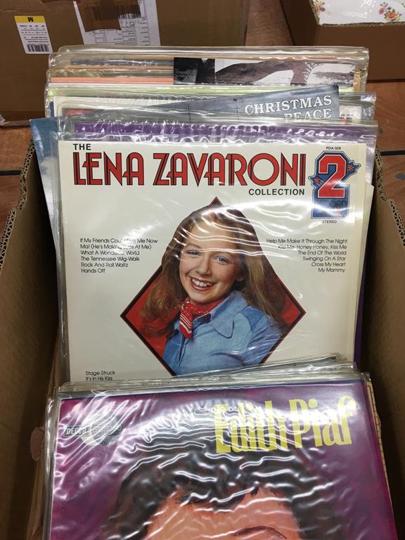 Collection of LPs; Lena Zavaroni, Edith Piaf etc. - Image 2 of 7