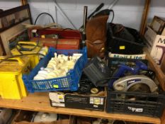 Quantity of assorted tools