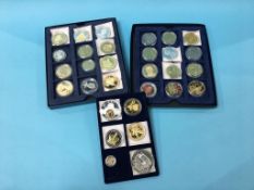 Collection of Commemorative coins