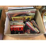 Comprehensive collection of Marc Bolan / T-Rex 7" singles and albums