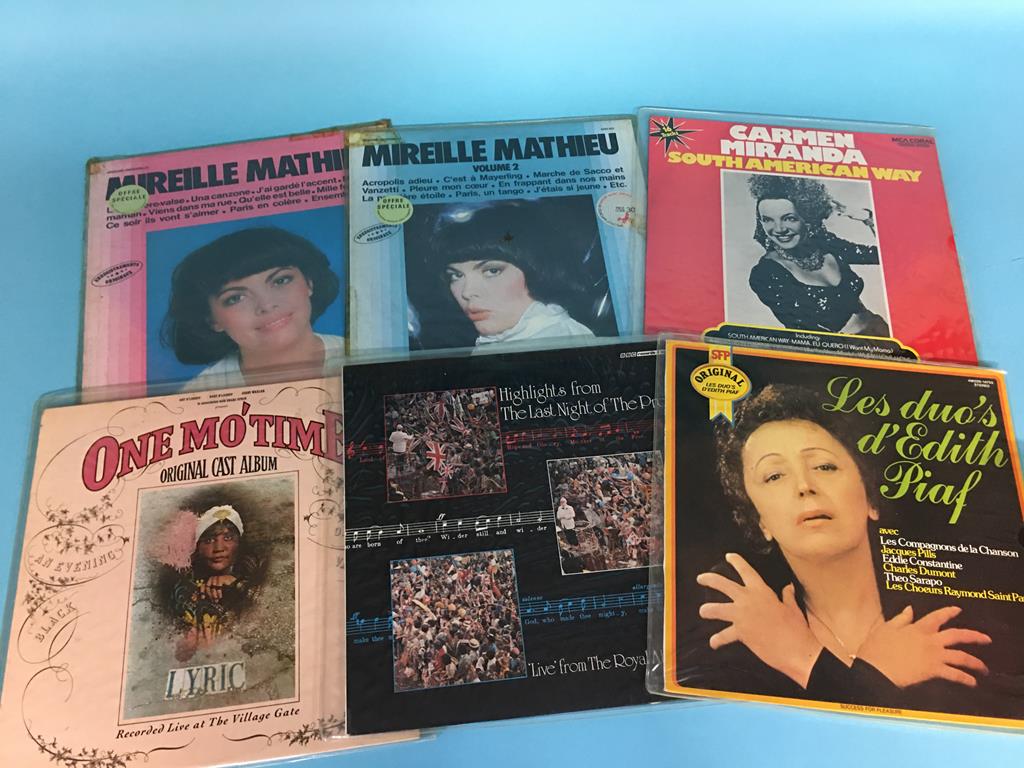 Collection of LPs; Lena Zavaroni, Edith Piaf etc. - Image 4 of 7