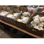 A large quantity of Wedgwood 'Edme' china, in four boxes