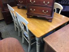 Kitchen table and four chairs