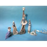 Nao lamp and four figures (5)