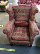 Wing arm chair
