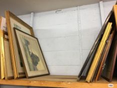 Quantity of various prints and watercolours