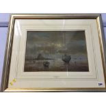 Pastels, Patrick Ryan, 'Lindisfarne Dawn' 69x57cms