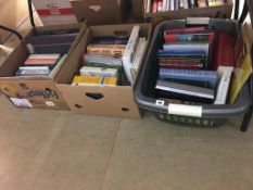 Three boxes of books, Classics, including Shakespeare etc.